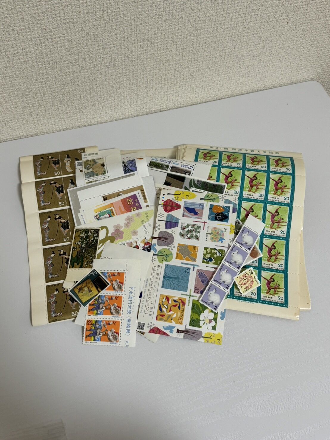 切手　買い取りました！